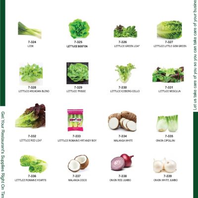 Fruit & Vegitable Catalog